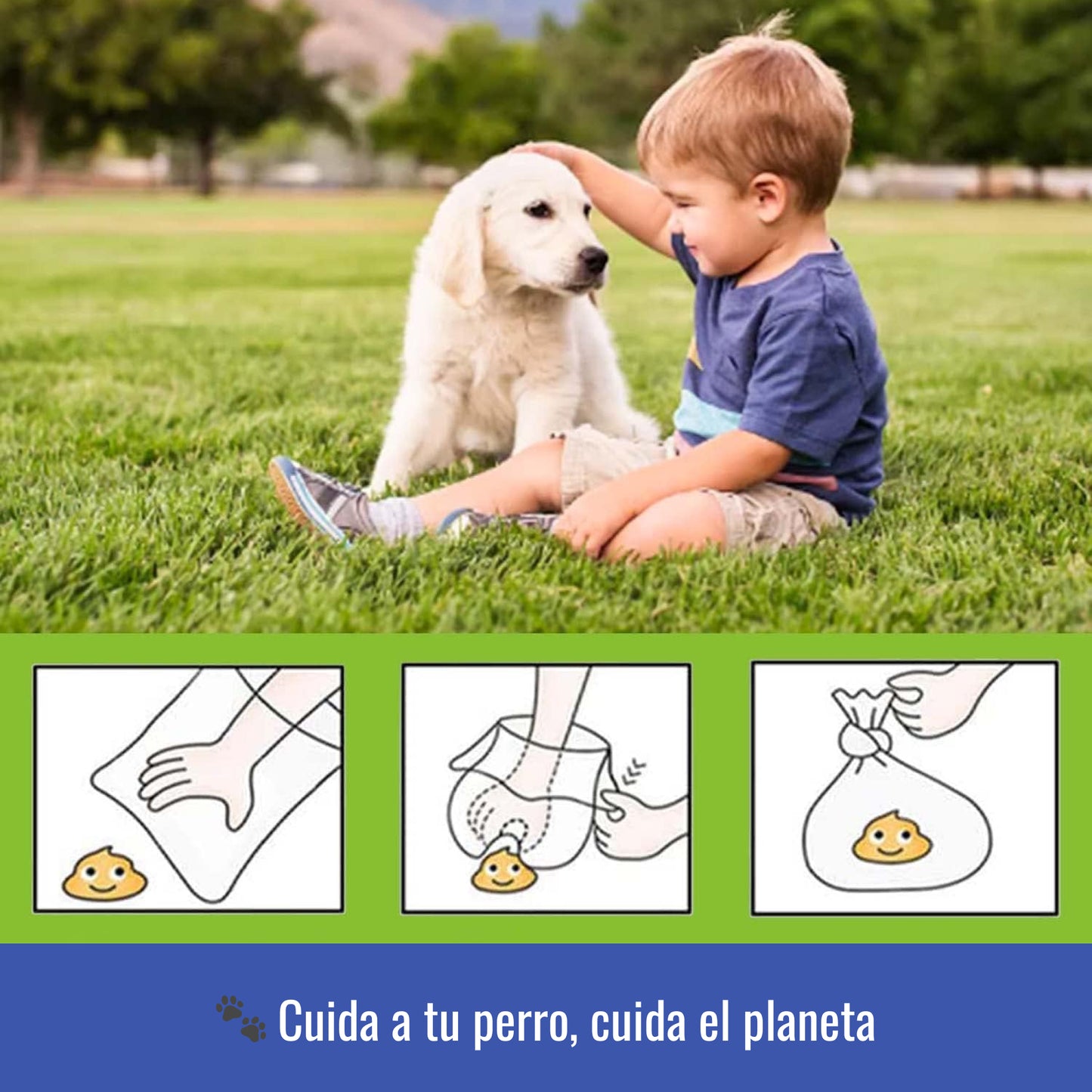 Bolsas para Caca de Perro - Degradables
