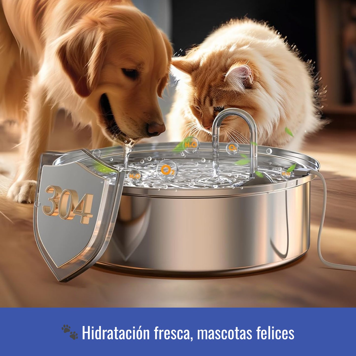 Fuente para Perros y Gatos