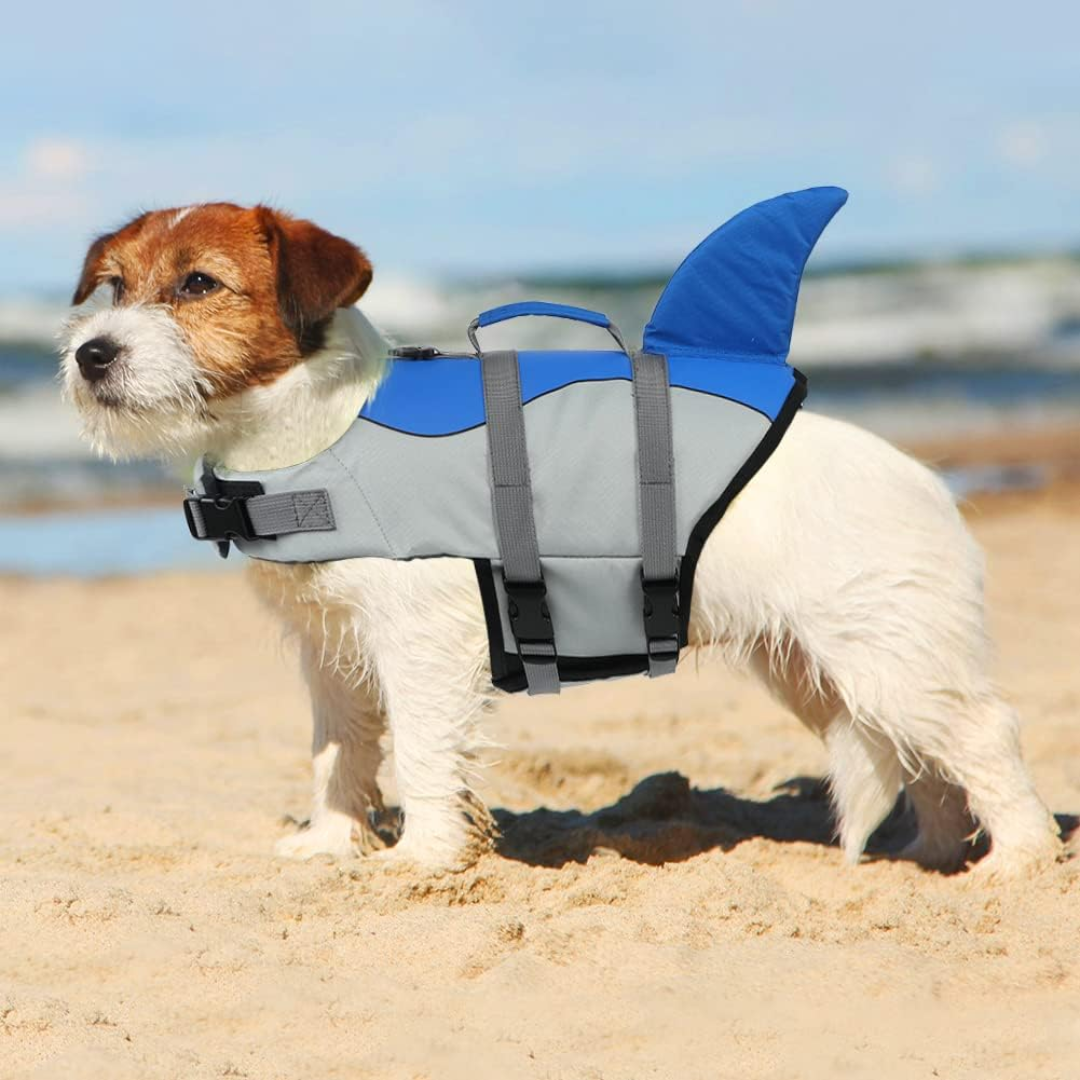 Chaleco Salvavidas Tiburón Perro