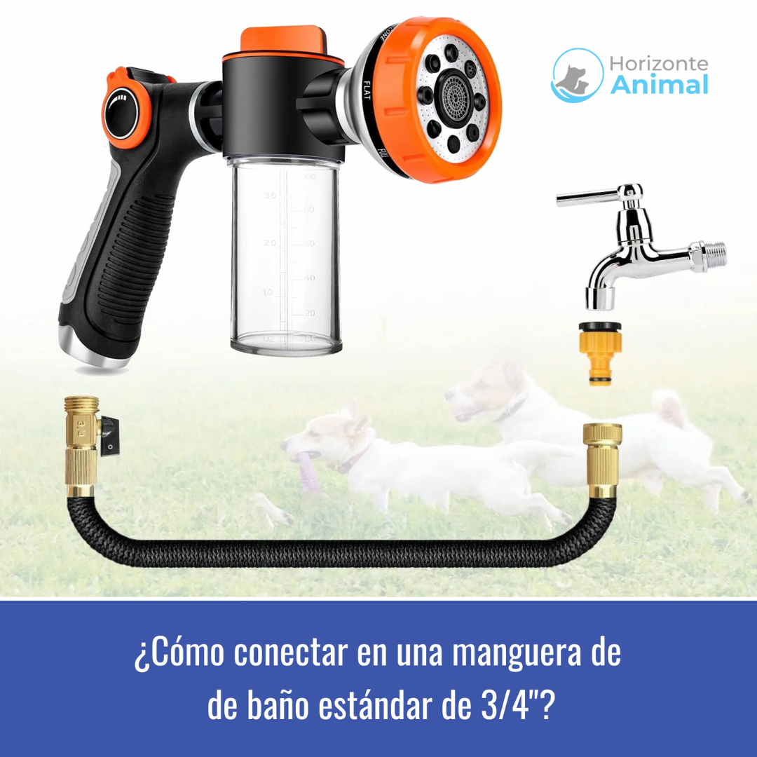Cabezal Lavado Mascotas