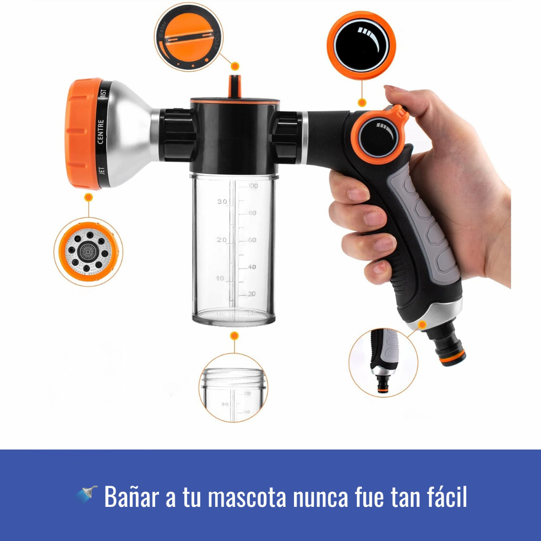 Cabezal Lavado Mascotas