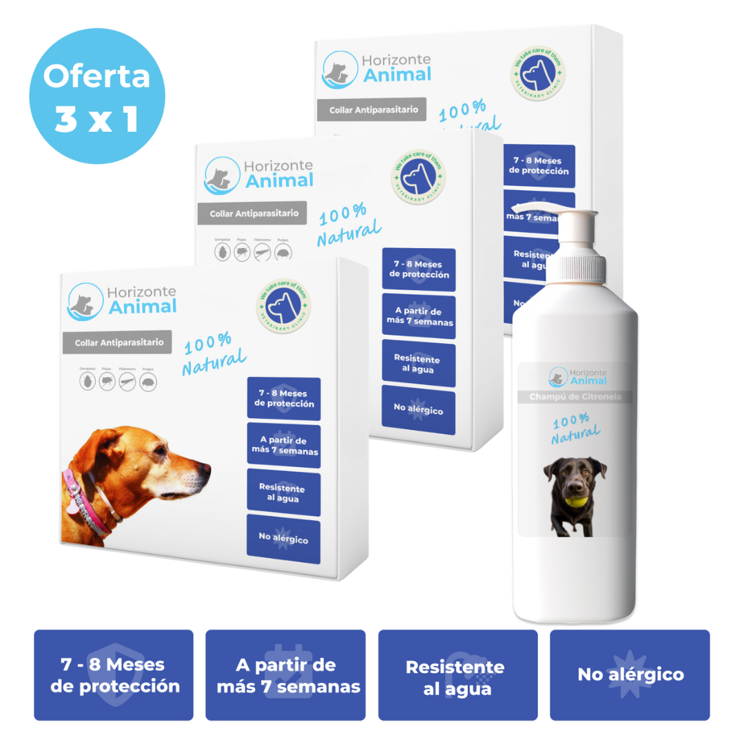 Collar Antiparasitario 100% Natural