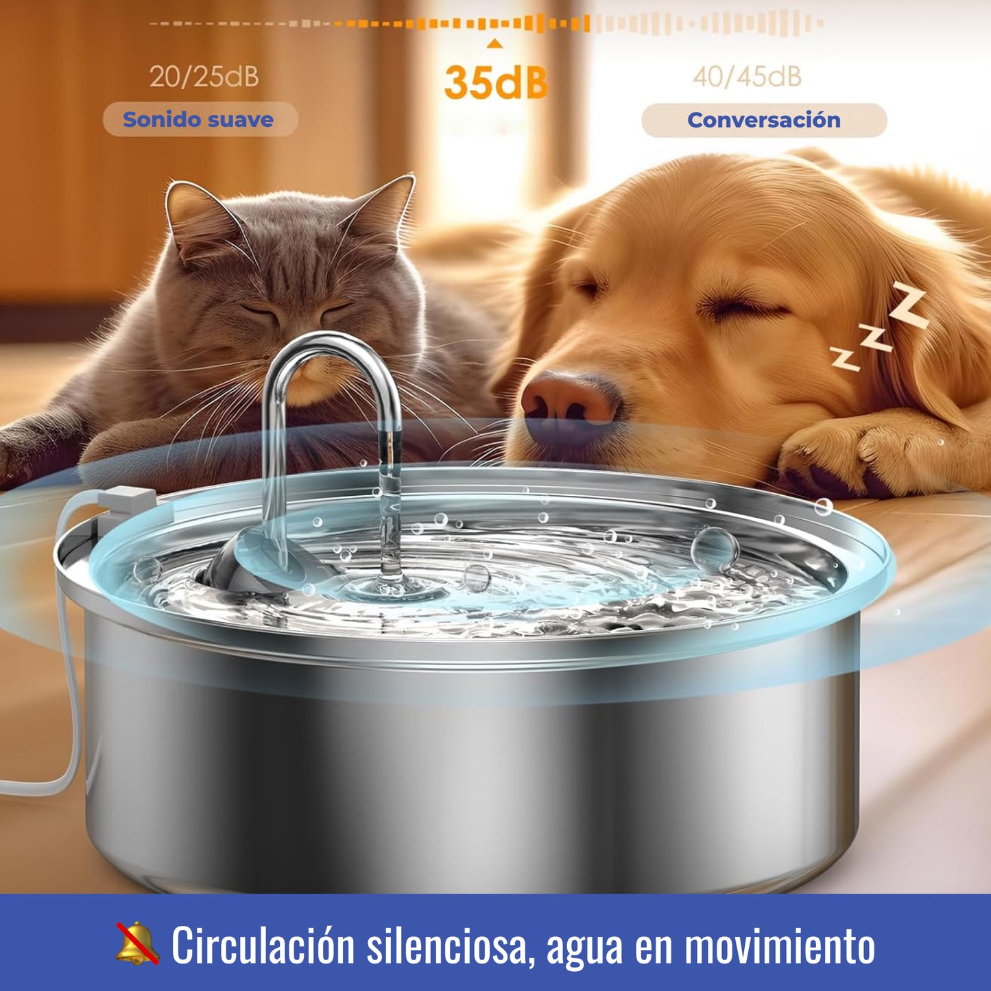 Fuente para Perros y Gatos