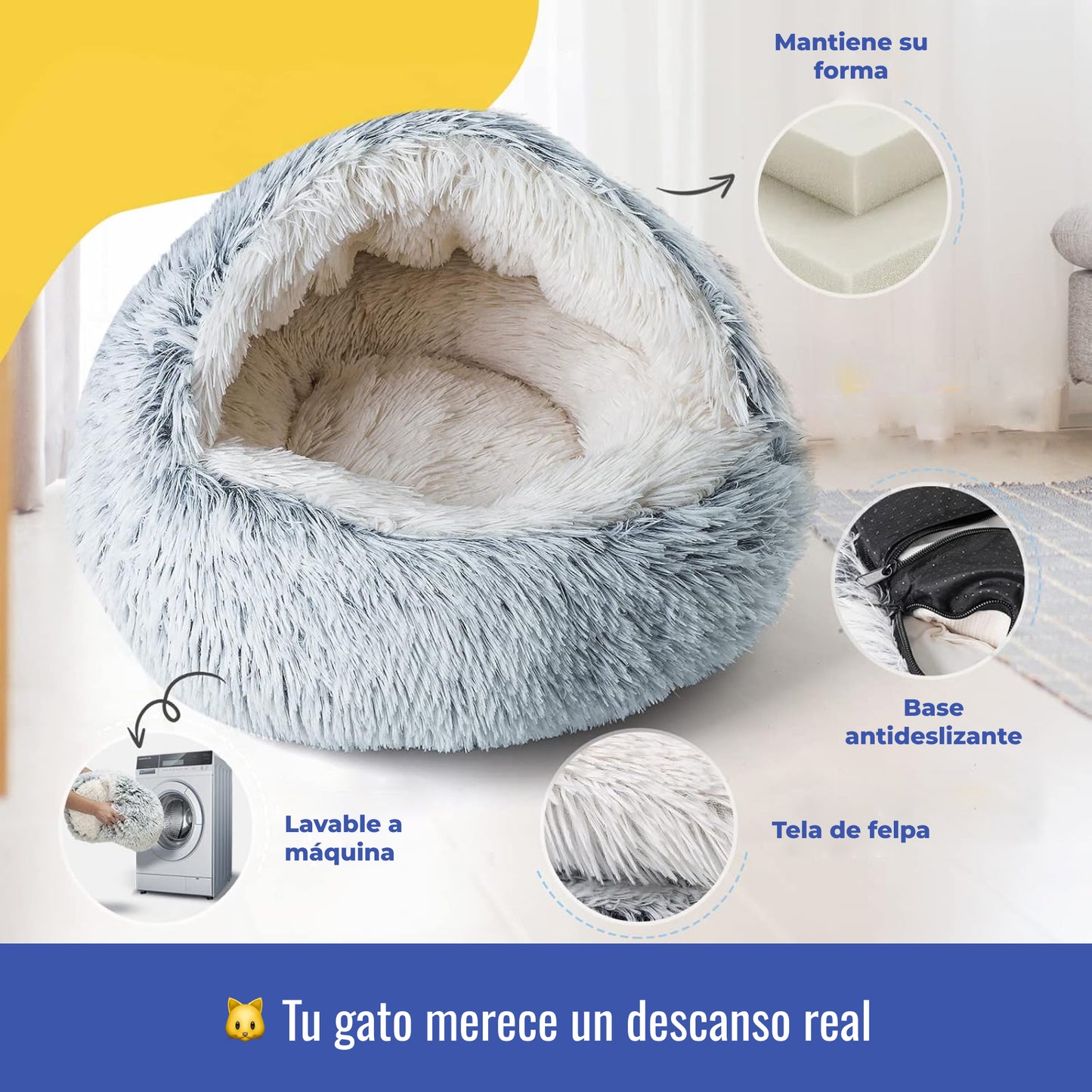 Cueva Cama para Gatos