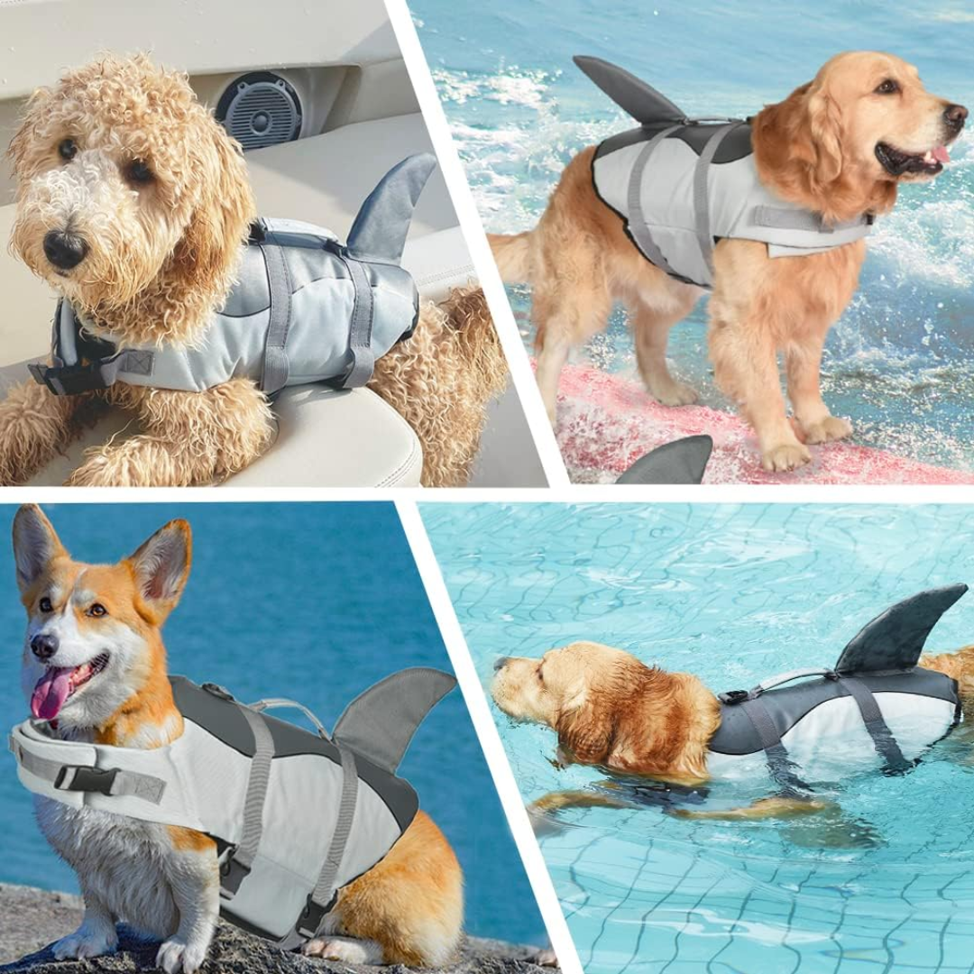 Chaleco Salvavidas Tiburón Perro