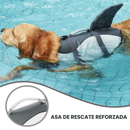 Chaleco Salvavidas Tiburón Perro