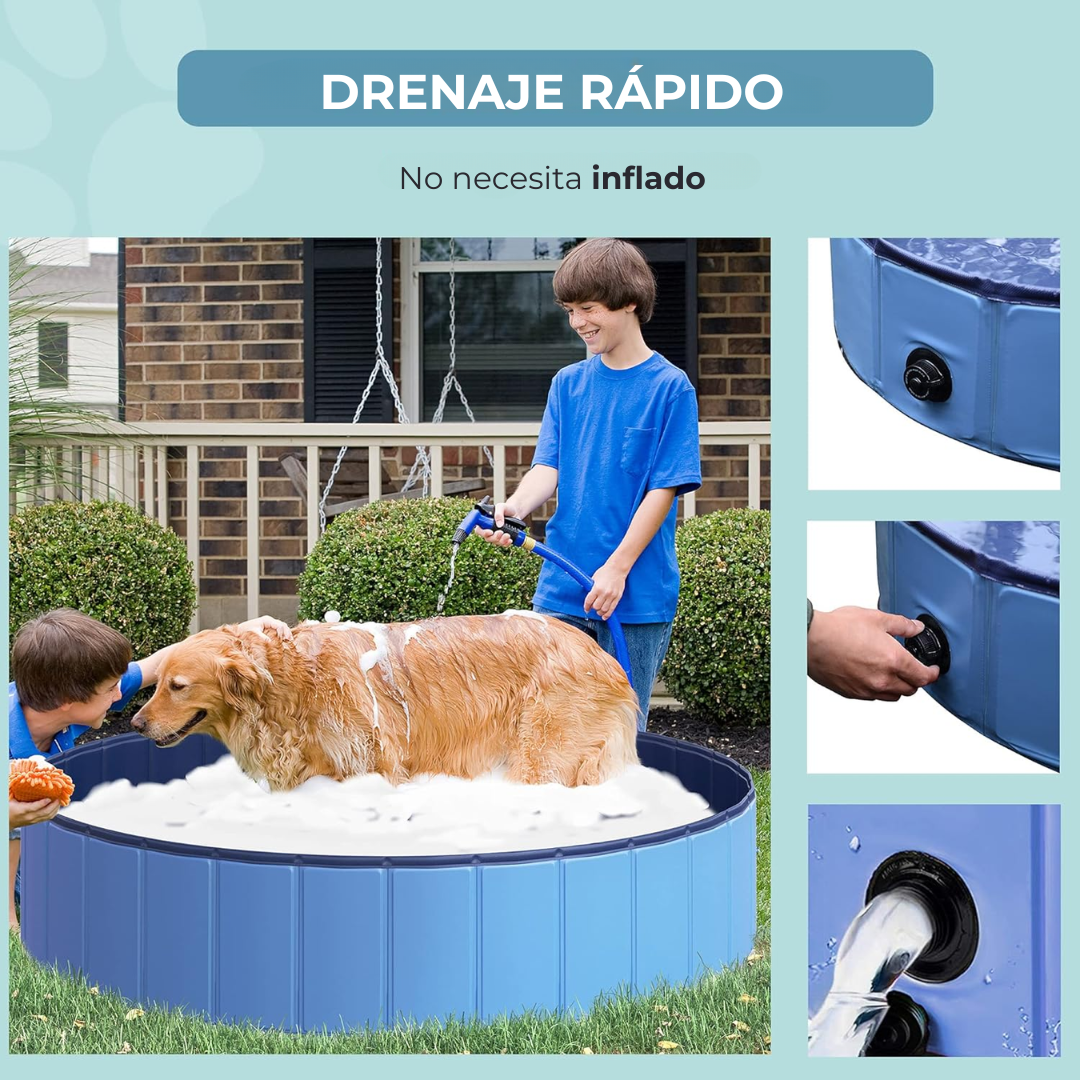 Piscina Plegable para Mascotas
