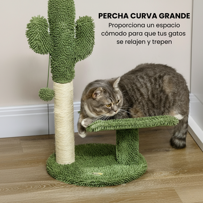 Árbol Rascador de Cactus para Gatos