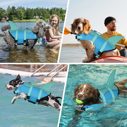 Chaleco Salvavidas Tiburón Perro