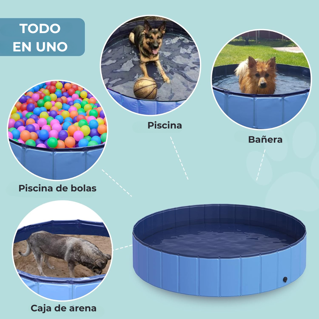 Piscina Plegable para Mascotas
