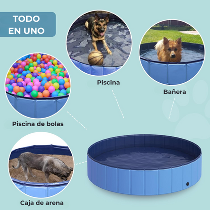 Piscina Plegable para Mascotas