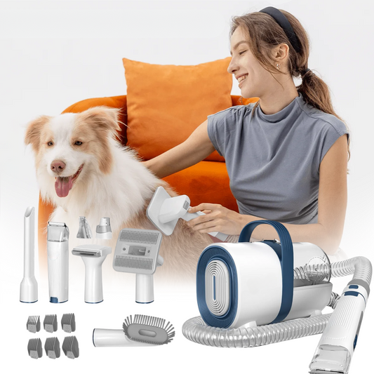 Cepillo y secador para perros y gatos